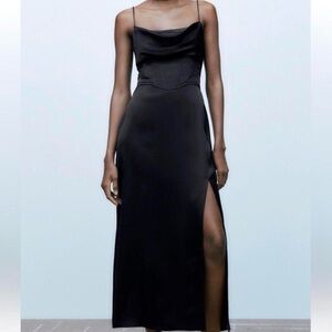 Zara Black Maxi Dress